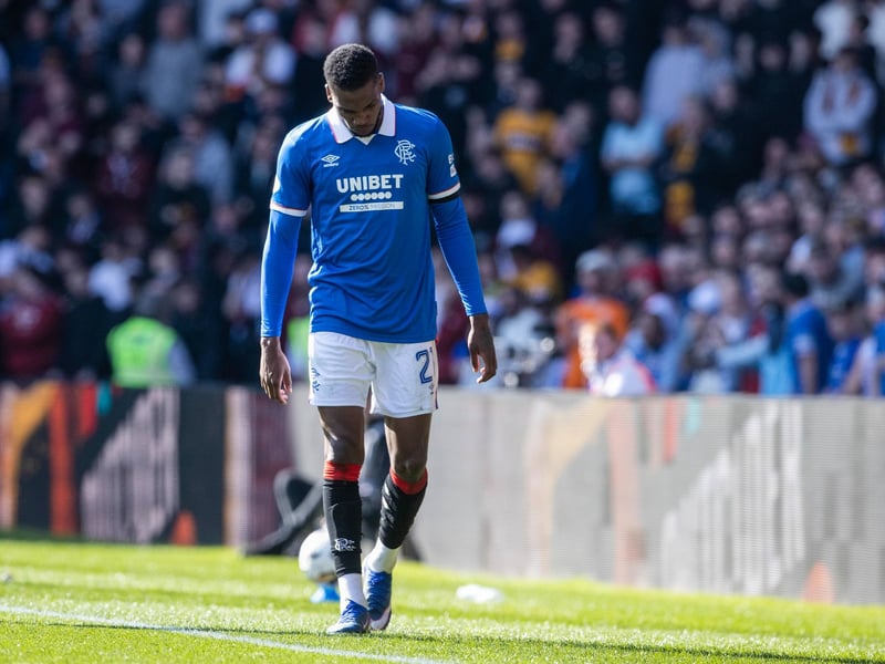 Came off the bench in the defeat to Celtic, and will be pushing for a start against Hibs on Wednesday. Will he replace James Tavernier on the skipper's final game at Ibrox, though?