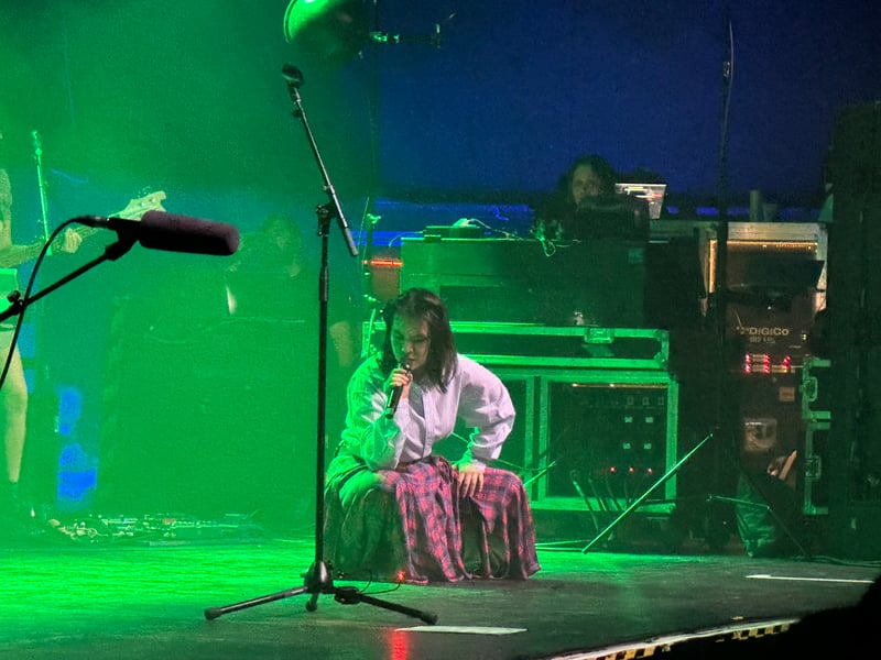 The singer was playing an album launch show for her latest record 'Nothing's About To Happen To Me'.