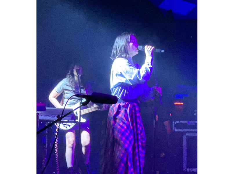 It was the first gig in a mini-tour of the UK - heading to Birmingham next.