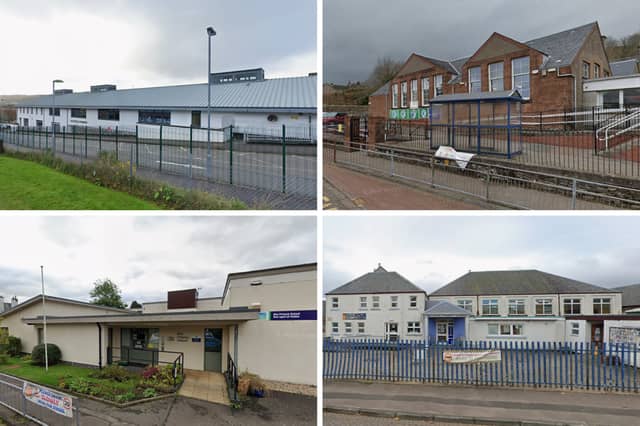 Four of Argyll & Bute's best performing primary schools.