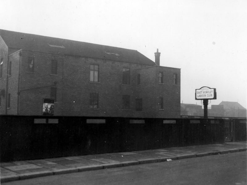 East Hunslet Labour Club pictured in November 1937.