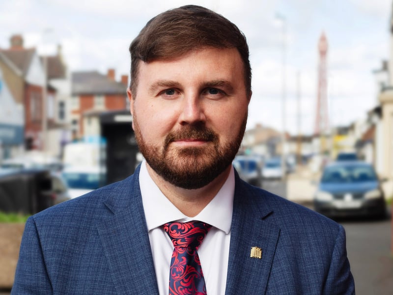 Blackpool South MP Chris Webb