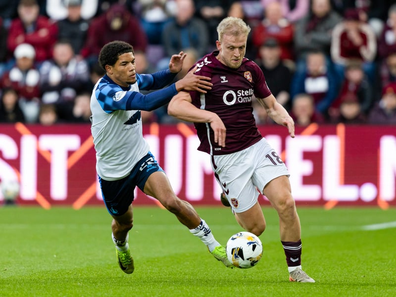 Possibly the new skipper and man to lead Hearts out.