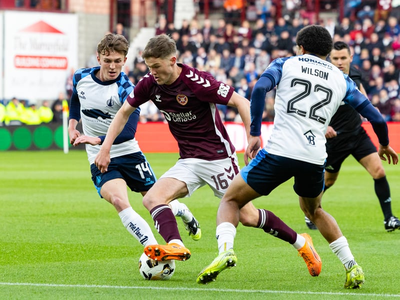 Scored a memorable winner in the Edinburgh derby win over Hibs last season, and has been a successful signing since his arrival in the summer of 2025. The playmaker will be out of contract next summer though, unless he is offered a new deal by the club.