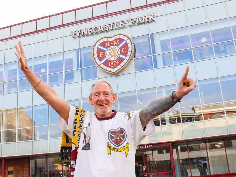 'Kevin the Jambo' was ready to watch his team win.