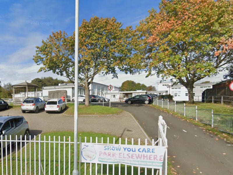 Cardross Primary School dropped 10 marks in the numeracy category and 20 marks in the writing category to be awarded a total of 370 points in the report. Less than 10 per cent of the school's 162 pupils are classed as 'very deprived'.