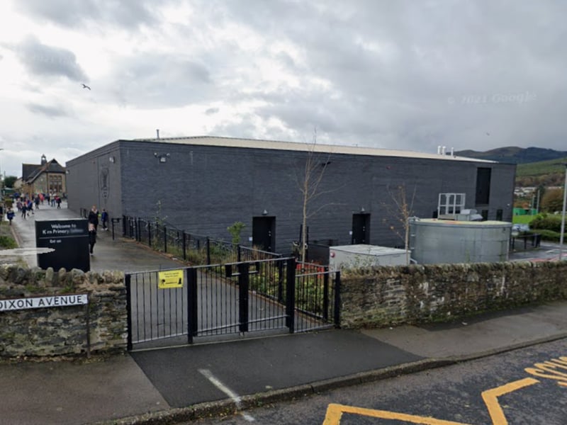 Kirn Primary School, in Dunoon, scored 360 out of 400 points in the report - dropping 20 marks in the numeracy category and 10 marks in each of the reading and writing categories. Between 40-50 per cent of the school's 293 pupils are classed as being 'very deprived'.