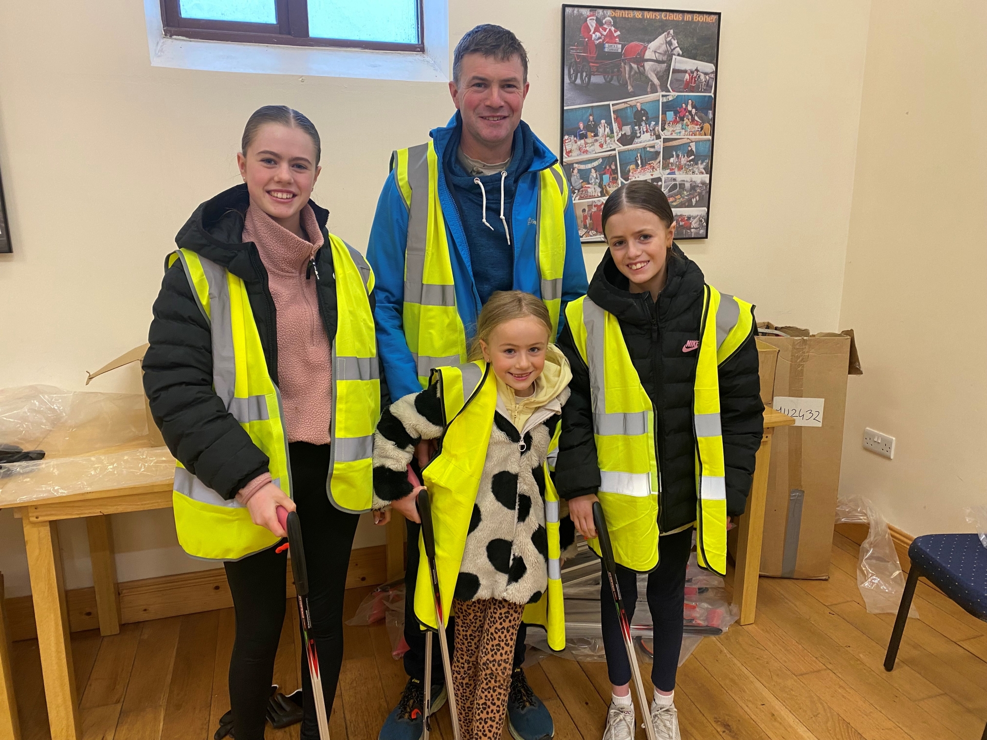 THE FIRST of the enthusiastic team arrived into Boher Community Centre at 8am for the 10th Team Limerick Clean-Up (TLC). It was the wettest morning so far in the 10 years of TLC. Due to the weather forecast for Good Friday, people had commenced the clean-up as early as the previous Tuesday. The first part of the morning was spent collecting bags full of rubbish gathered over the past few days.   By 9am there were approximately 50 people gathered at the centre to collect gloves, pickers, bags and signs before heading out around the roads of Boher. The rain became torrential with the temperature dropping to seven degrees. However, this did not deter the good people of Boher. READ MORE: PICTURES: Not even the rain can dampen the community spirit of TLC volunteers! There was activity on every road and every townland. Neighbours working with neighbours, families working together, all filling bags, all happy to be part of this great event. Young children with their parents all drenched from the rain, all happy to make Boher beautiful.   Their Caherconlish neighbours helped with some of the collection of rubbish on the border between both parishes which demonstrated the great community spirit. Those who finished early set out again and helped those with heavier workloads. Others drove around in pick-up trucks, tractors and jeeps with trailers to load the bags, while bigger equipment was enlisted to remove heavier waste.   Everybody returned to Boher Community Centre to hot tea and coffee prepared by wonderful ladies Liz Barron and Addie O’Connor, who were helped by younger members, Kate, Aoibhinn and Clara Laffan.   Later in the evening, Mr Binman’s lorry collected tonnes of rubbish. Organisers wished to acknowledge Mr Binman for collecting both compactable and non-compactable waste so quickly.   Boher Community Development Association was delighted to be associated with JP McManus’ initiative and most grateful for the packs, which made a very difficult job a little easier. For more