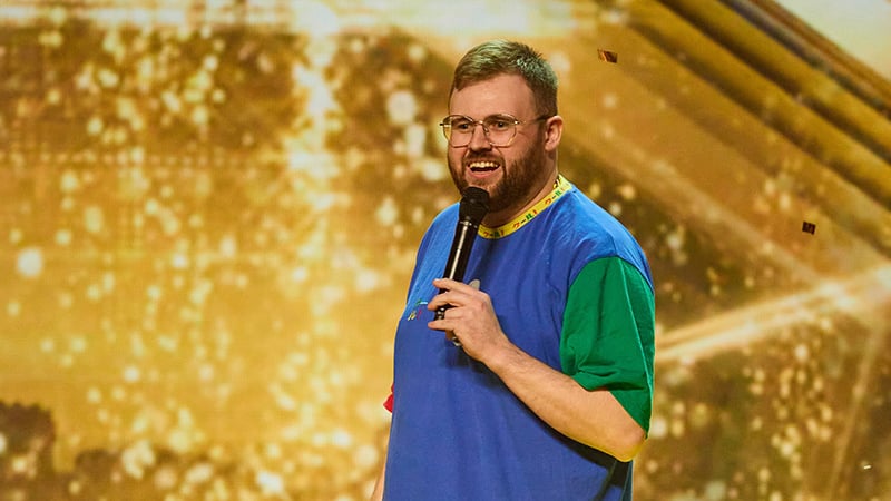 Ant and Dec were so wowed by Ted Hill's powerpoint comedy that they pressed their golden buzzer. He's a 10/1 shot to be the last act standing