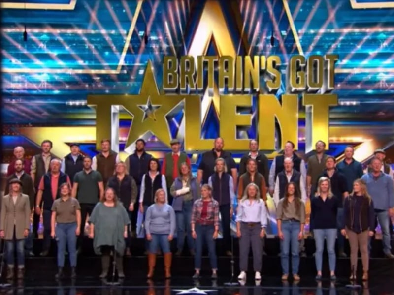 Originally founded by Jeremy Clarkson as part of an advertising campaign for cider, The Hawkstone Farmers' Choir perform to help raise awareness around mental health in farming. They earned Amanda Holden's golden buzzer and are 15/2 to go all the way in this year's series.