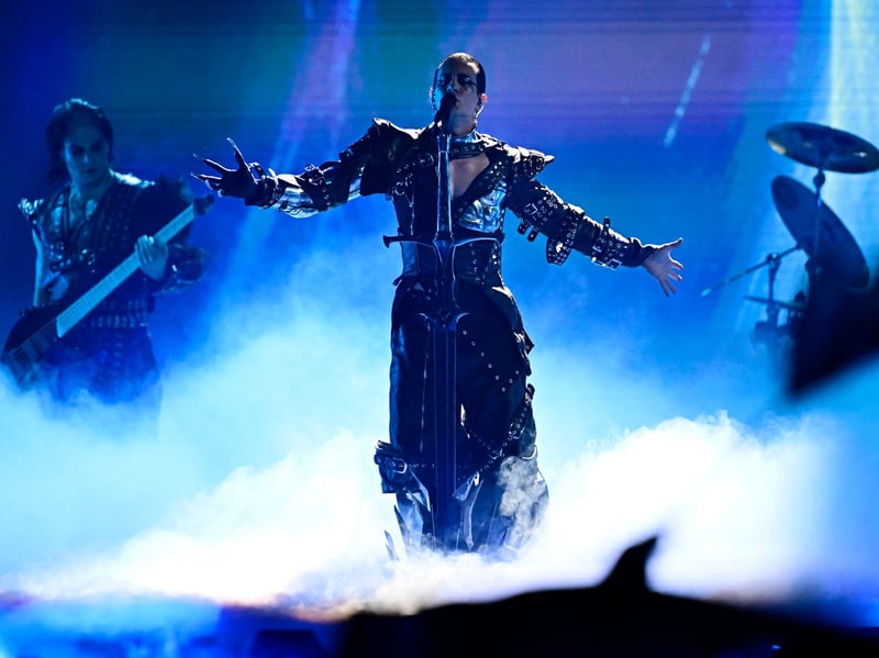 During this year’s song contest Serbia is being represented by six-member metal band LAVINA. The group has toured across Europe, but have odds of 150/1 of winning with Kraj Mene.