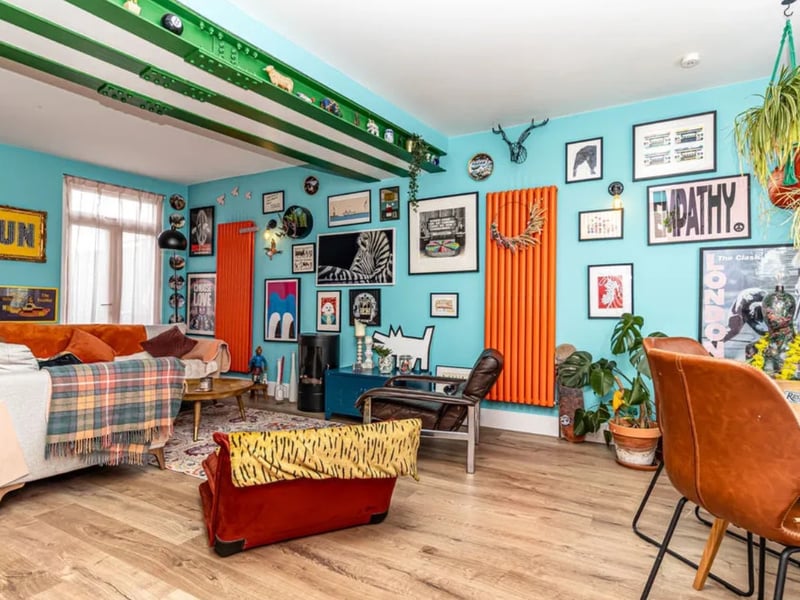 Take a look inside this 'quirky' two bedroom Southsea home which is on the market for £300,000. 
