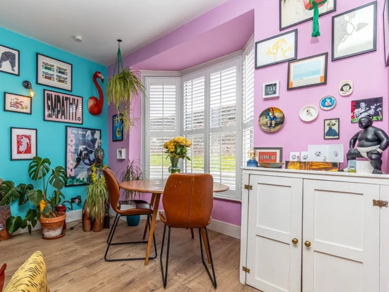 Take a look inside this 'quirky' two bedroom Southsea home which is on the market for £300,000. 