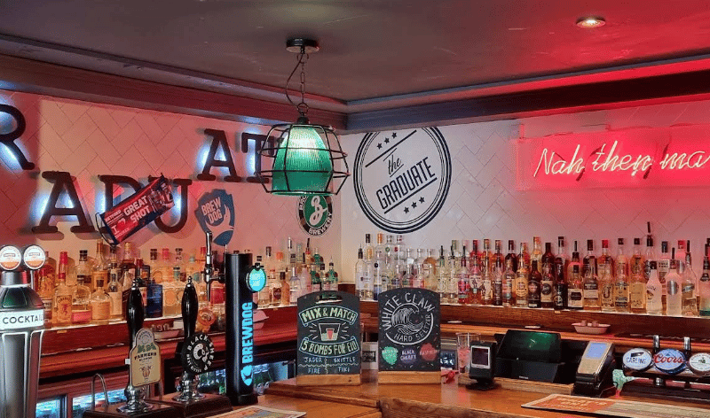 Popular with students, this chain pub offers drink and meal deals, plus TV sport and a pool table. It's also conveniently located just outside the Crucible theatre, making it very popular with snooker fans during the World Championship.