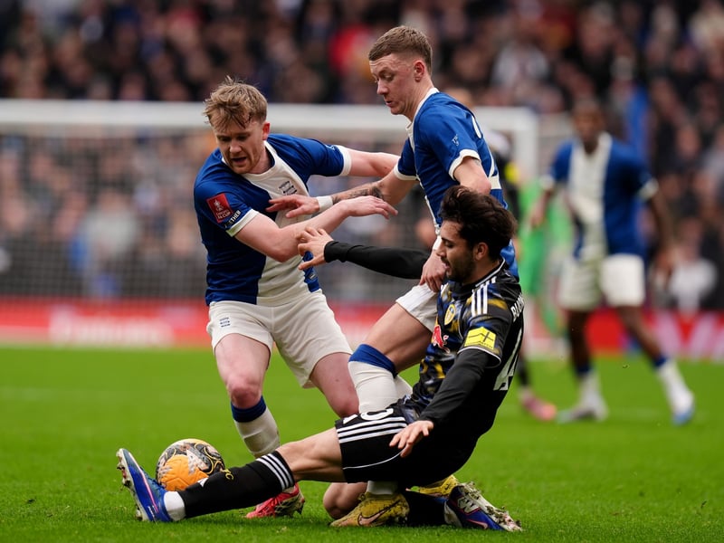 United's Brighton loanee attacker Buonanotte was absent from the matchday squad at Tottenham due to a hamstring injury but in any case he is no ineligible to face his parent club.