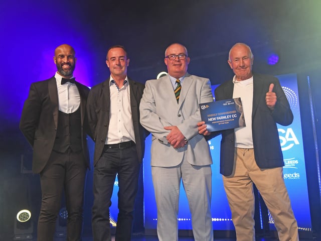 14th May 2026Leeds Sports Awards 2026Pictured  performance team/club of the year highly commended New Farnley Cricket ClubPicture Gerard Binks