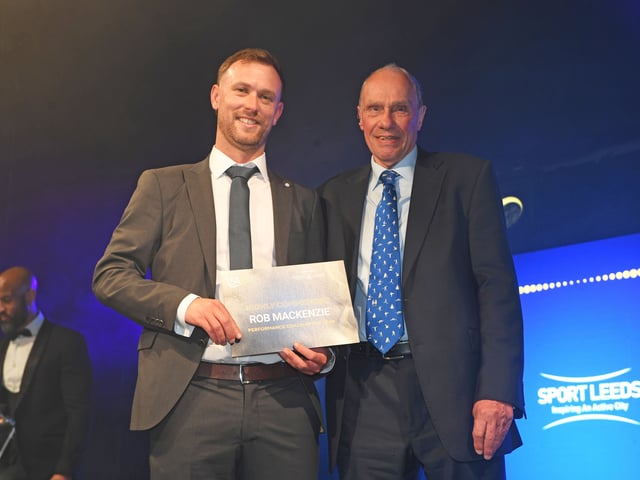 14th May 2026Leeds Sports Awards 2026Pictured  performance coach of the year highly commended Rob MackenziePicture Gerard Binks