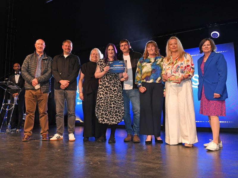 14th May 2026Leeds Sports Awards 2026Pictured  community club of the year winner Drighlington ARLFCPicture Gerard Binks