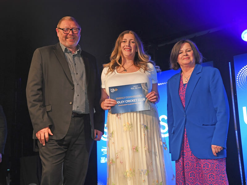 14th May 2026Leeds Sports Awards 2026Pictured  community club of the year highly commended Rodley Cricket ClubPicture Gerard Binks