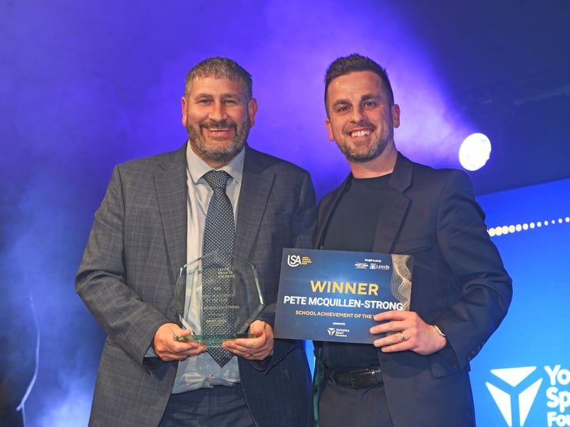 14th May 2026Leeds Sports Awards 2026Pictured  school achievement of the year winner Pete McQuillen-StrongPicture Gerard Binks