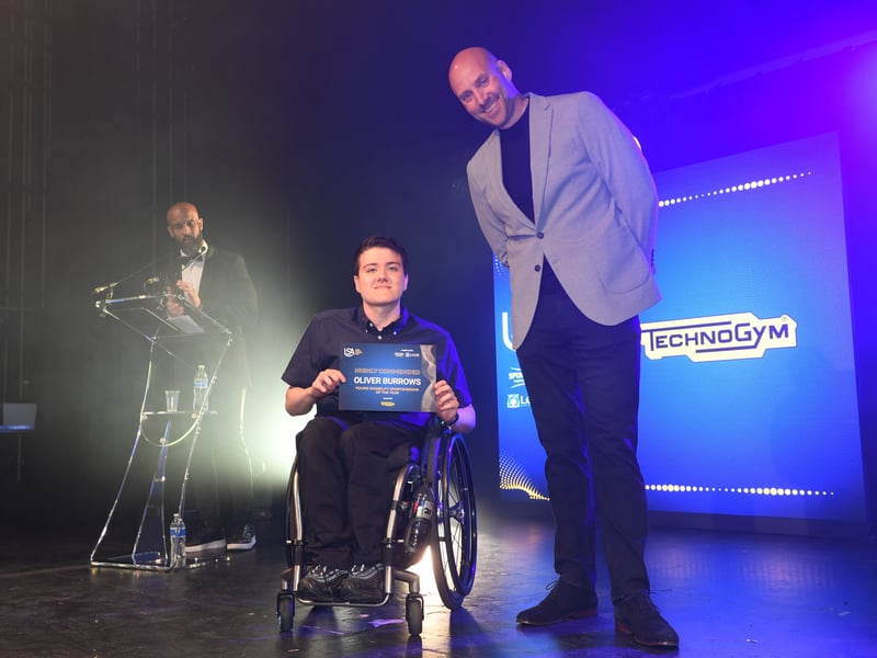 14th May 2026Leeds Sports Awards 2026Pictured  young disability sportsperson of the year highly commended Oliver BurrowsPicture Gerard Binks