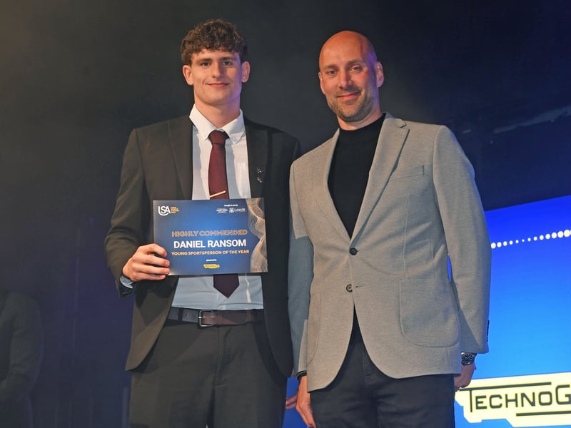 14th May 2026Leeds Sports Awards 2026Pictured  young sportsperson of the year highly commended Daniel RansomPicture Gerard Binks