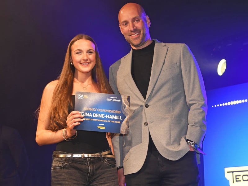 14th May 2026Leeds Sports Awards 2026Pictured  young sportsperson of the year highly commended Gina Bene-HamillPicture Gerard Binks