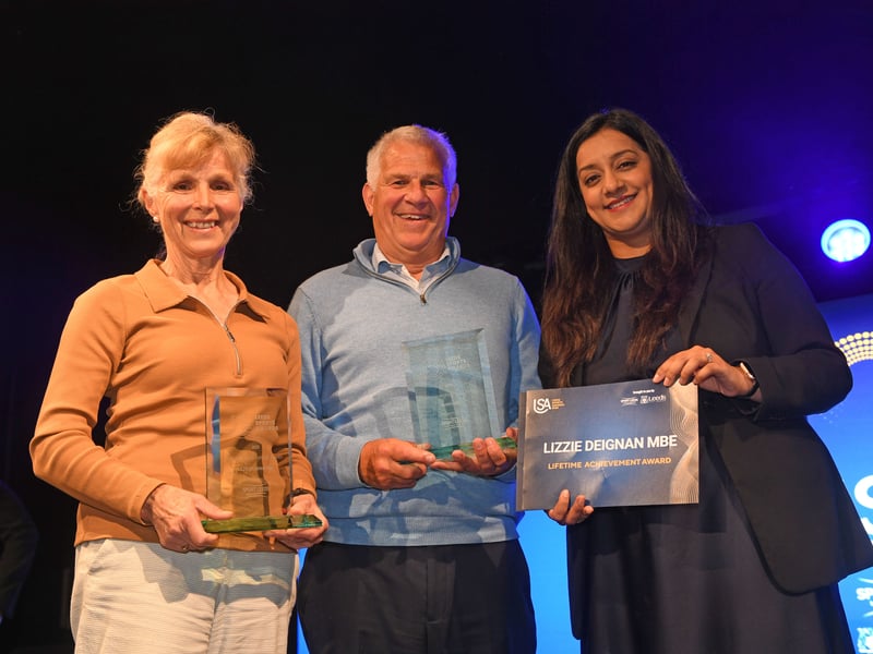 14th May 2026
Leeds Sports Awards 2026
Pictured  lifetime achievement award for Lizzie Deignan
Picture Gerard Binks