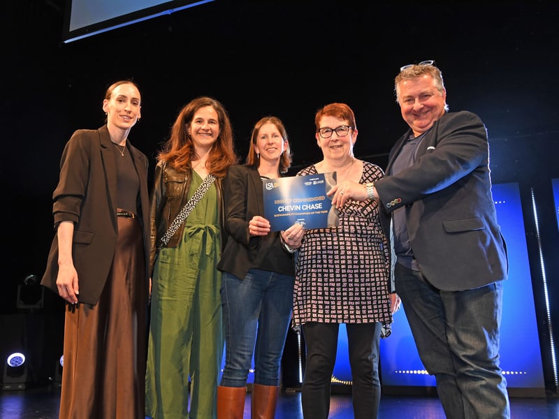 14th May 2026Leeds Sports Awards 2026Pictured  sustainability champion of the year highly commended Chevin ChasePicture Gerard Binks