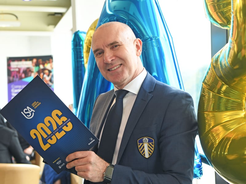 14th May 2026Leeds Sports Awards 2026Pictured former Leeds United player Tony Dorigo in the VIP loungePicture Gerard Binks