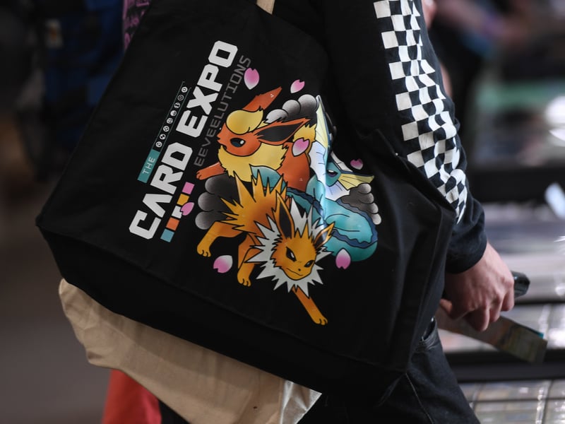 Show merchandise was available.