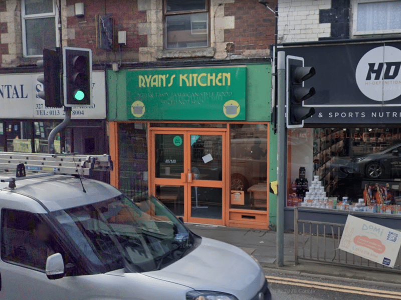 Ryan's Kitchen in Kirkstall Road, Burley, was rated 1* on March 18, 2026. Inspectors found that major improvement was necessary for its management of food safety and cleanliness and condition of facilities and building. Its hygienic food handling was found to be generally satisfactory.