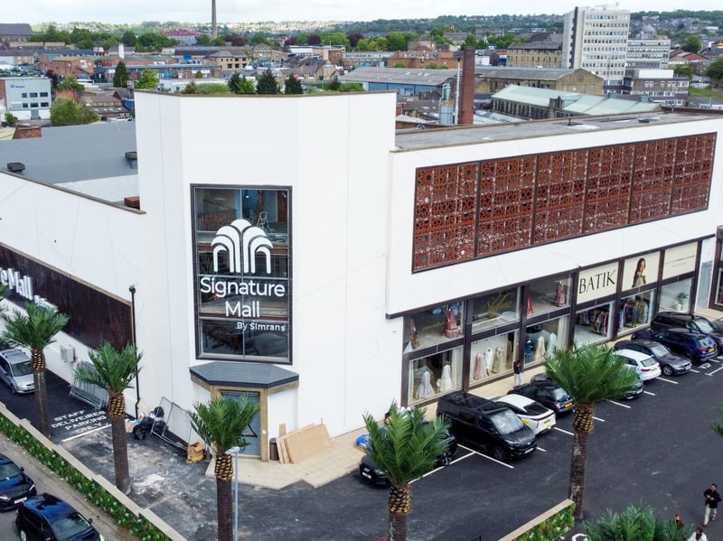 The Signature Mall opened on Saturday, May 16, and has shops as well as food outlets