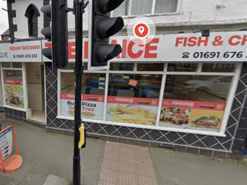 Rated 3.8 stars out of 103 Google reviews. One Google reviewer wrote: "Good quality and very tasty food. Very cleaning in shop and all staff is very good. And good service. New shop open again and all system new and very nice. Totally good service." Address: 2 Salop Rd, Oswestry SY11 2NU.
