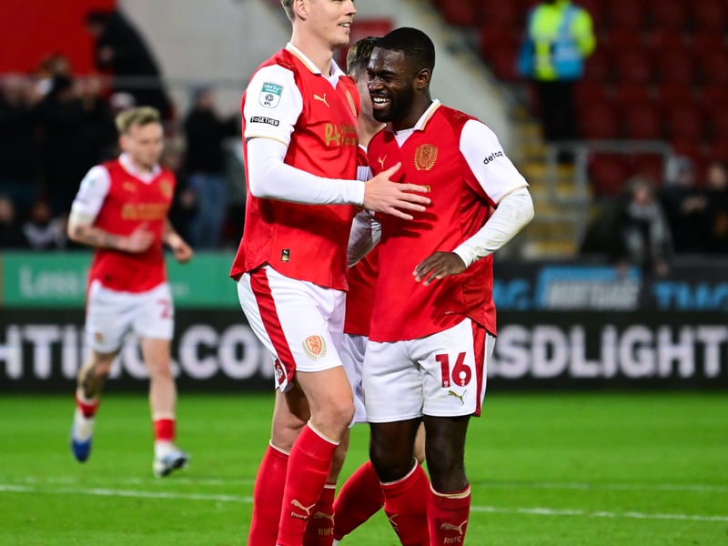 Departs Rotherham after a disappointing injury-hit two-year stay at the New York Stadium.