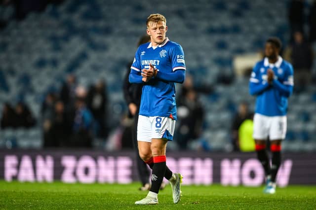 Barron is a little bit behind his teammates after a knee niggle in pre-season, and hasn't been in Rangers' squads for the first two competitive games of the season. A doubt for the clash with Hibs.
