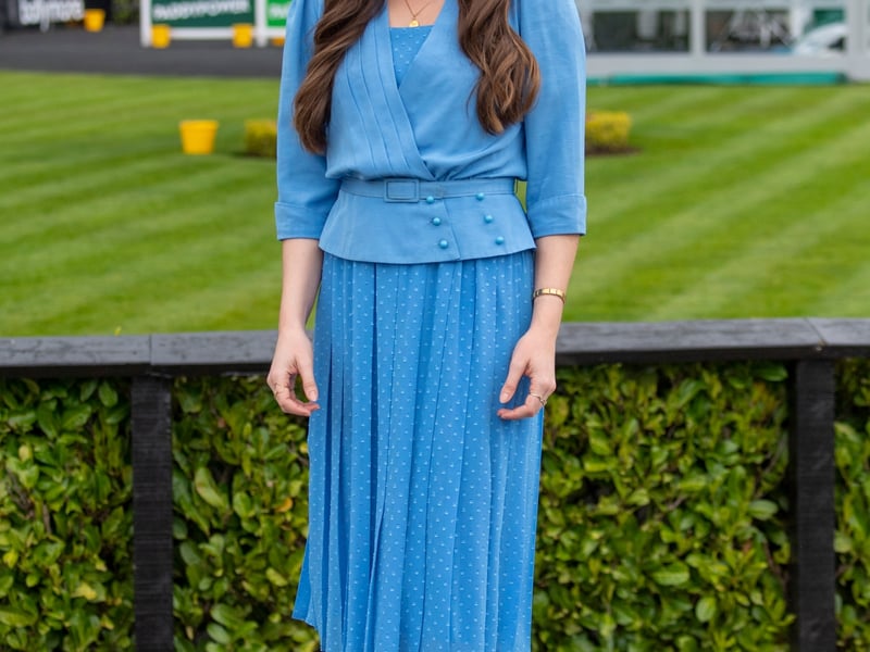 Meghann Scully at the 4th day of the Punchestown Racing festival