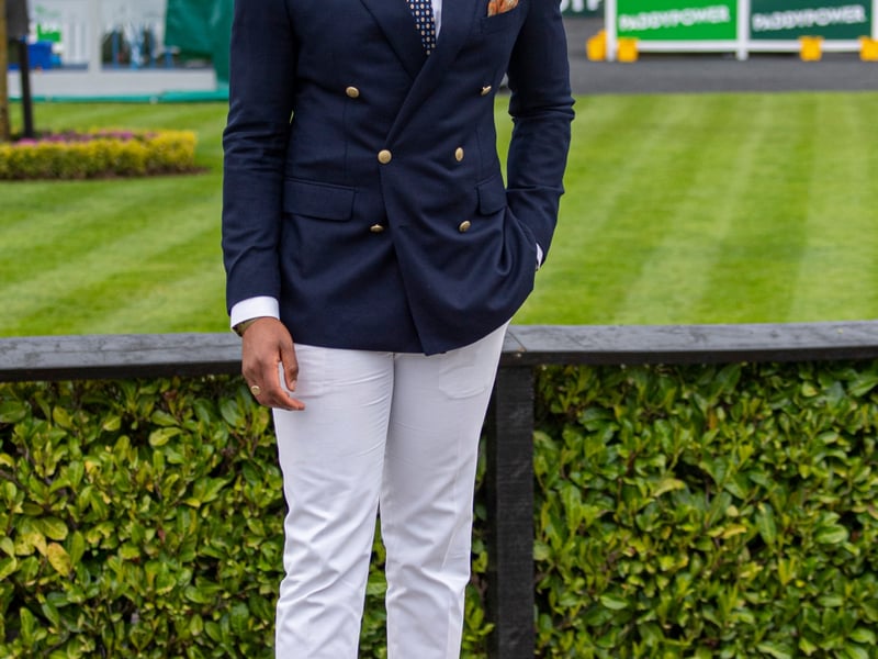 One of the style council judges for today Lawson the 4th day and FINAL of the Bollinger Best Dressed at the Punchestown Racing festival
