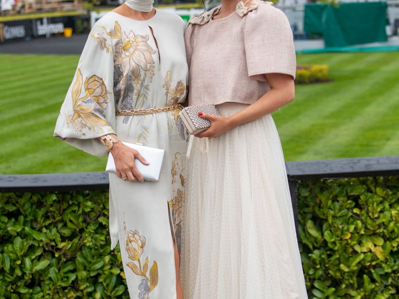 Pam Richardson ~ Hoare Galway Jennifer Wrynne Mohill at the 4th day and FINAL of the Bollinger Best Dressed at the Punchestown Racing festival