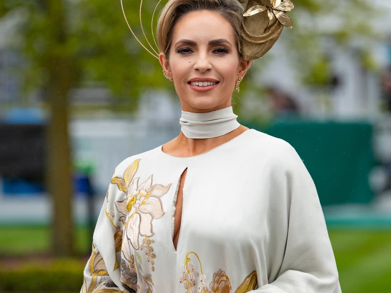 Pam Richardson ~ Hoare Galway at the 4th day and FINAL of the Bollinger Best Dressed at the Punchestown Racing festival