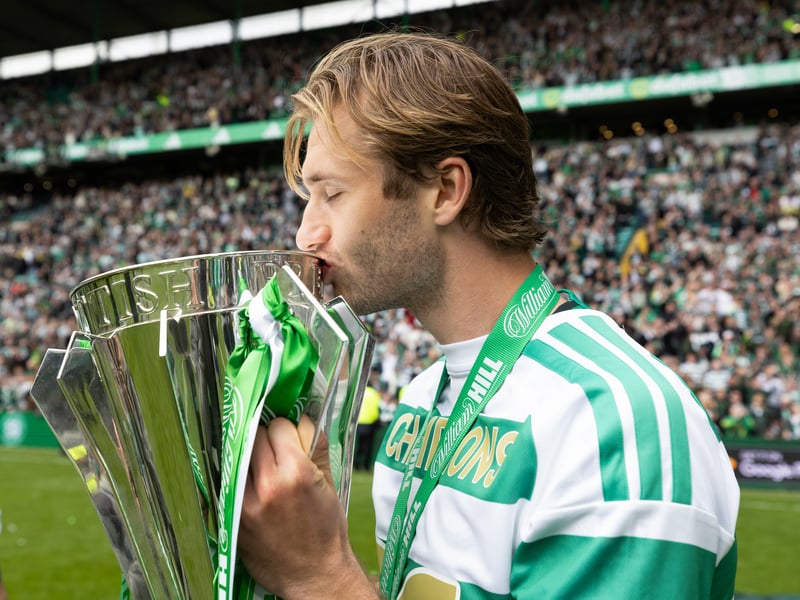 When Celtic's title challenge began to falter, it was often the playmaker who dug them out of the mud. Signed for just £1.2million in the summer, Nygren ended the campaign with 16 league goals and five assists. While Daizen Maeda will get the plaudits for his incredible form post-split, it was the Swede who produced all season long.