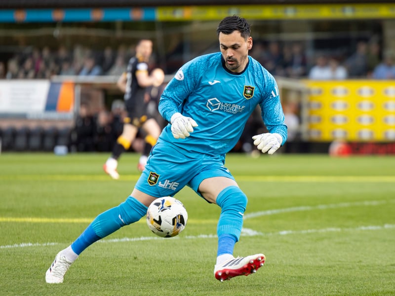 There's been barely anything to cheer about at Almondvale this season, with Livingston winning just two of their 38 top-flight games. If anyone has come out of their season with credit, it was their French goalkeeper. His stats show just four clean sheets and 75 goals conceded; it could have been even worse had he not produced a number of good saves.