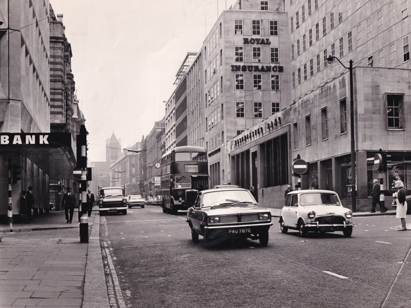 Park Row in June 1973.