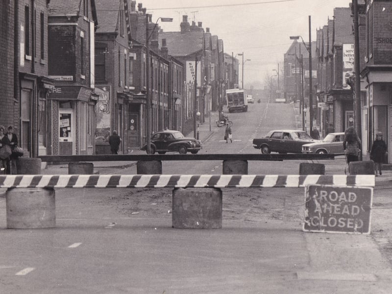 Domestic Street in April 1973.