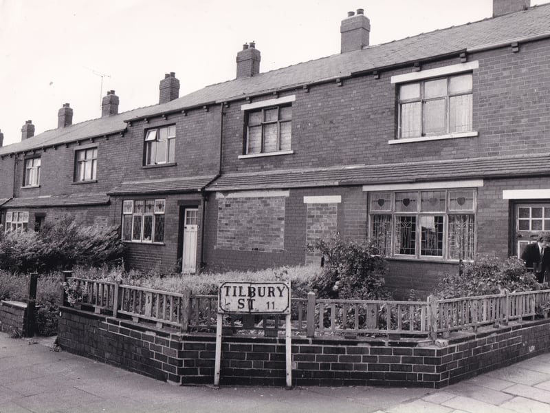 Tilbury Street pictured in June 1973.