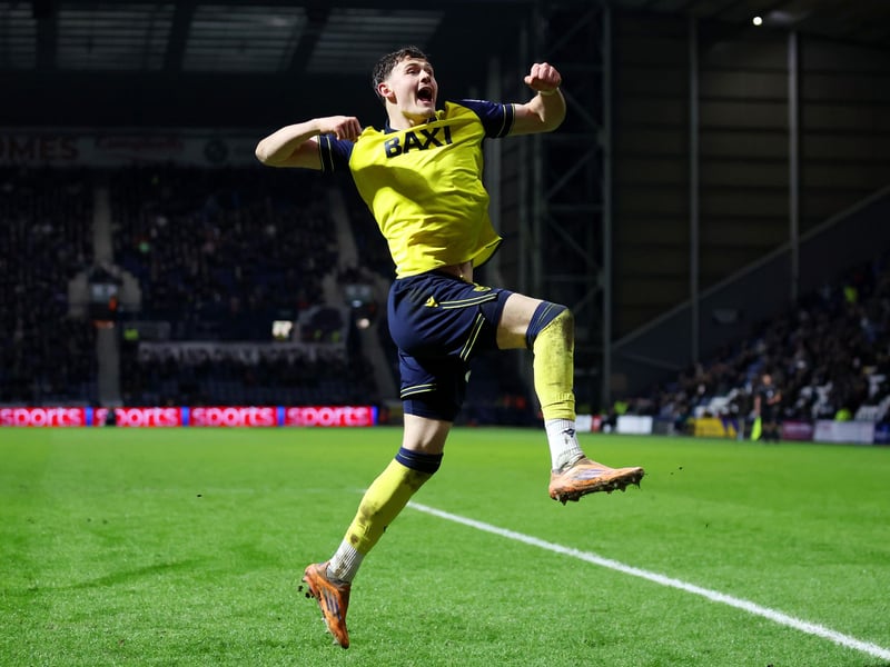 Position: Striker. Lankshear hugely impressed on loan at Oxford United, netting 11 Championship goals in 44 outings.
