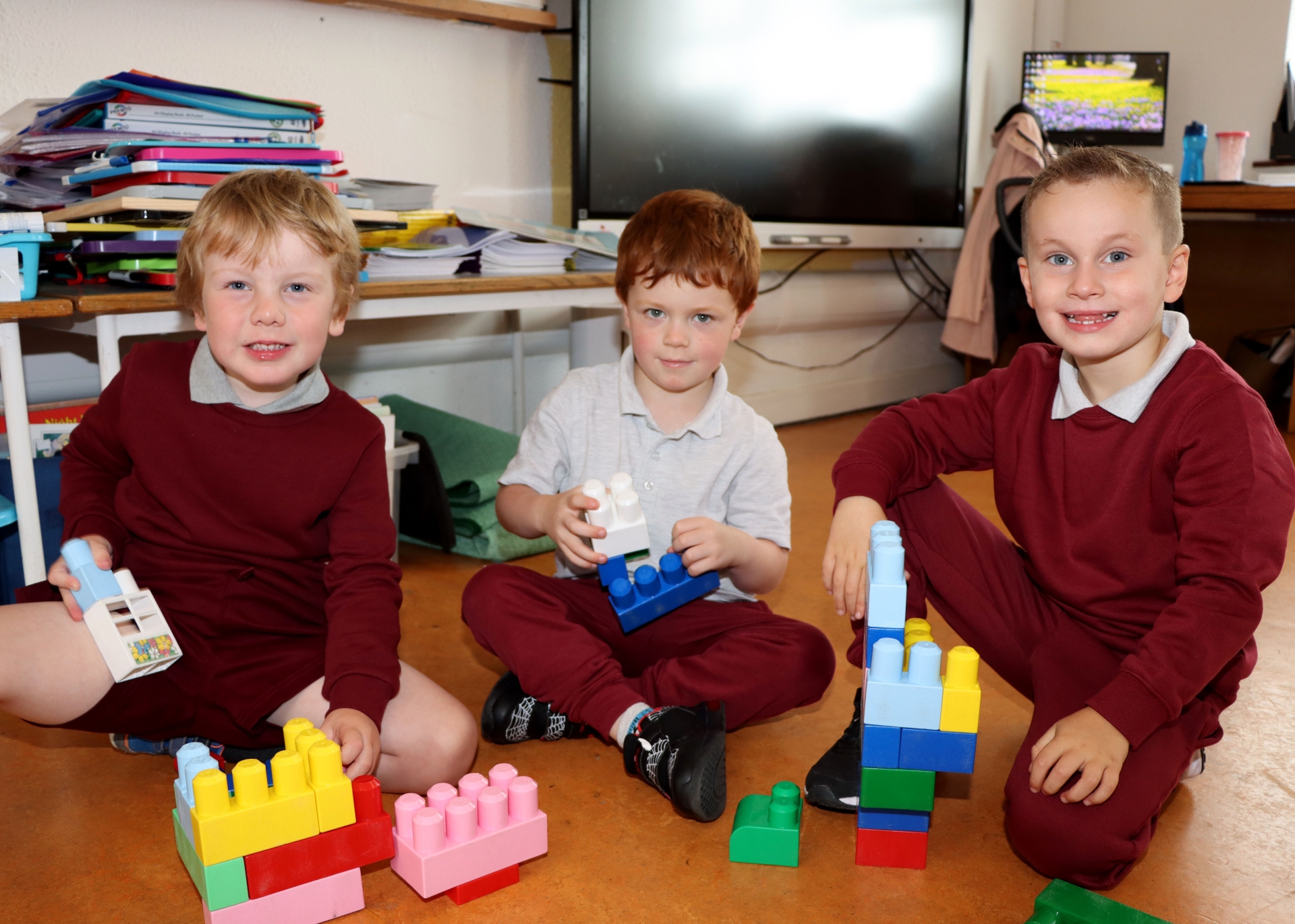 In Pictures: Not a tear in sight as junior infants step into big school ...