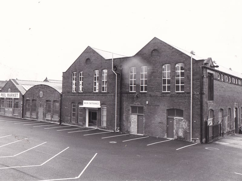 Peel Market pictured in March 1978.