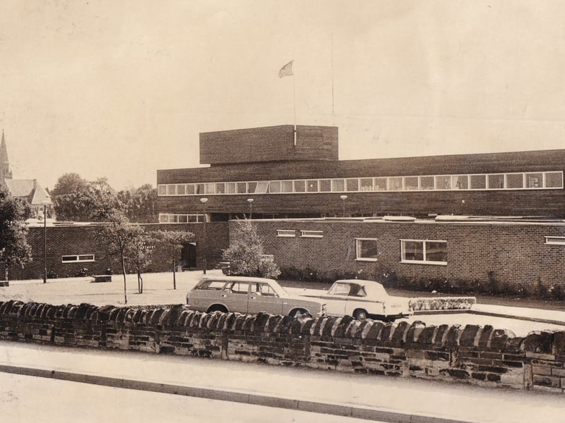 Bruntcliffe Secondary School pictured in August 1974.