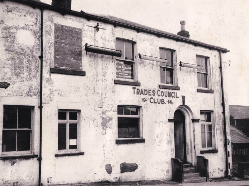 Morley Trades Council Club pictured in March 1974.